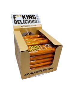 Fitking Delicious Snack Bar, Caramel Peanut - 24 x 40g