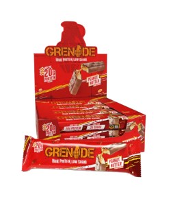 Protein Bars, Peanut Nutter (EAN 5060221206822) - 12 x 60g