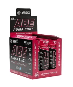 ABE Pump Shot, Cherry Cola - 12 x 100 ml.