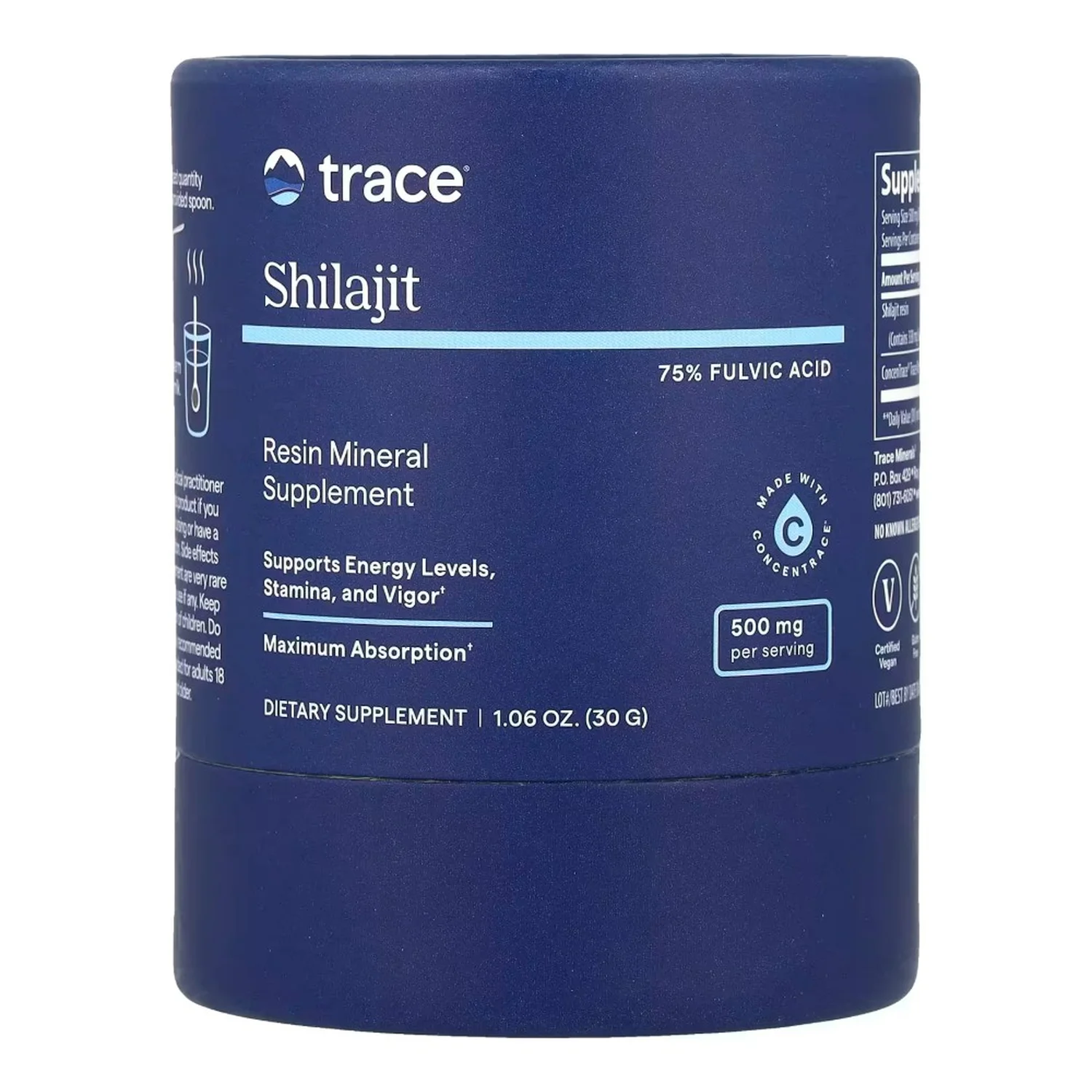 Trace Minerals Shilajit Resin - 30 grams