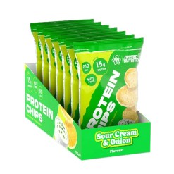 Protein Chips, Sour Cream & Onion - 7 x 50g