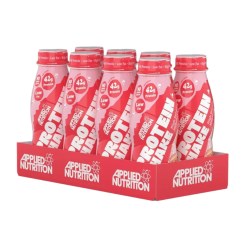 High Protein Shake, Strawberries & Cream - 8 x 500 ml.
