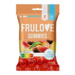 Frulove Gummies, Peach - 35 grams