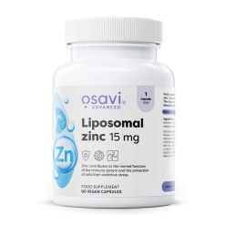 Liposomal Zinc, 15mg - 60 vegan caps