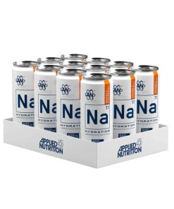 Na11 Hydration Cans, Orange & Strawberry - 12 x 330 ml.