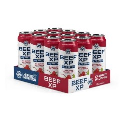 Beef XP Cans, Cherry Slushie - 12 x 500 ml.