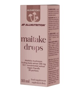 Mushrooms Maitake Drops, 300mg - 30 ml.