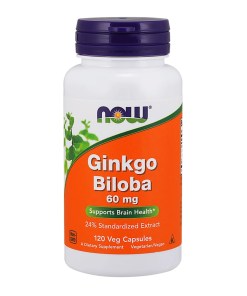 Ginkgo Biloba, 60mg - 120 vcaps