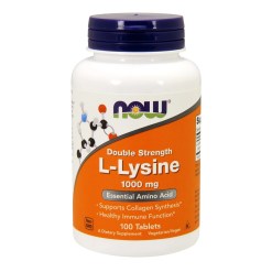 L-Lysine, 1000mg - 100 tablets