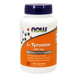L-Tyrosine, 500mg - 120 caps