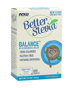 Better Stevia Balance with Chromium & Inulin - 100 packets