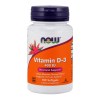 NOW Foods Vitamin D-3, 400 IU - 180 softgels