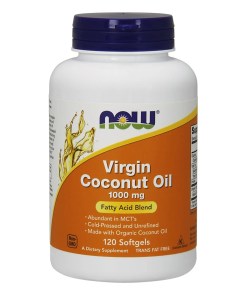 Virgin Coconut Oil, 1000mg - 120 softgels