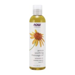 NOW Foods Arnica Soothing Massage Oil - 237 ml.