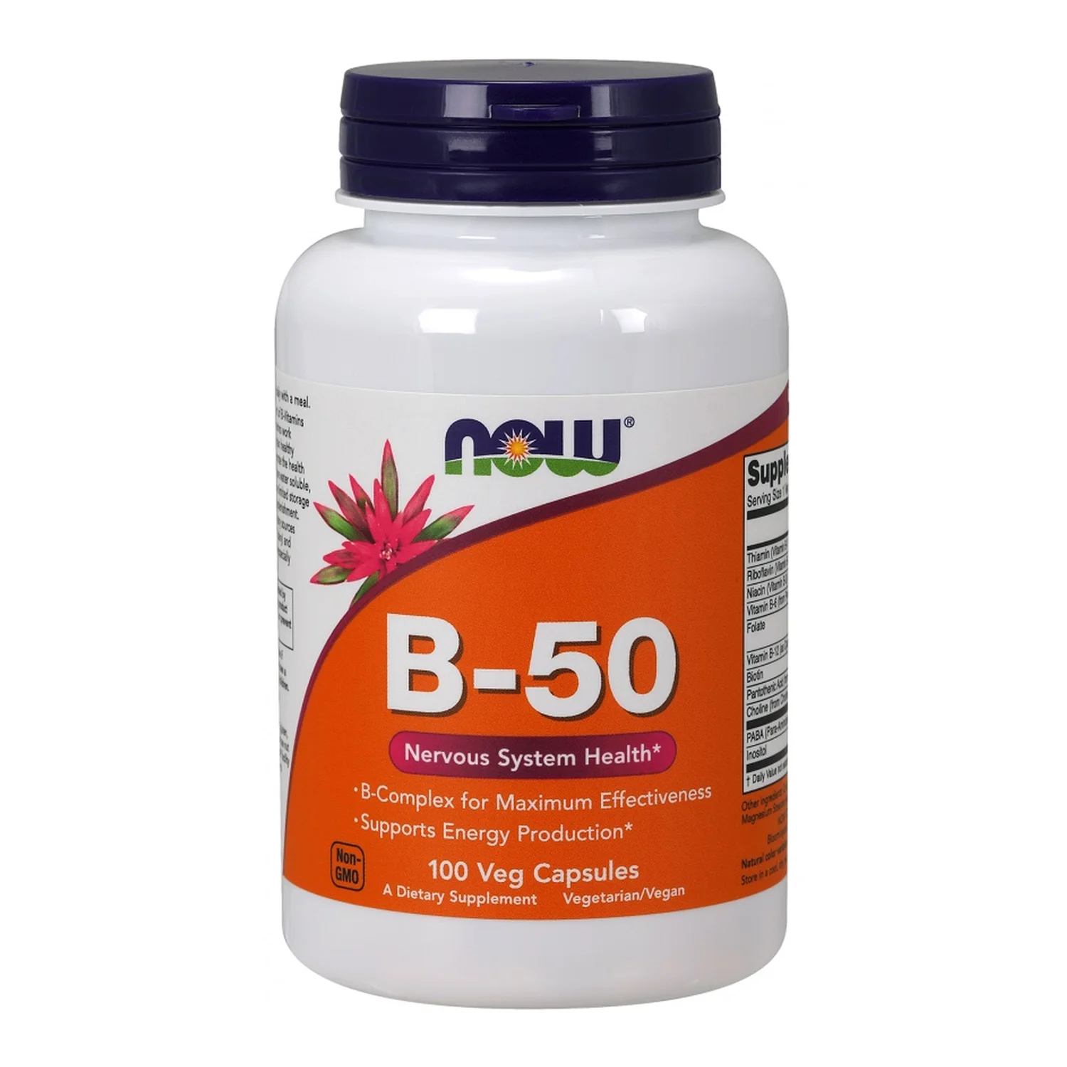 NOW Foods Vitamin B-50 - 100 vcaps