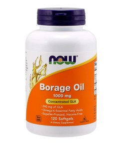 Borage Oil, 1000mg - 120 softgels