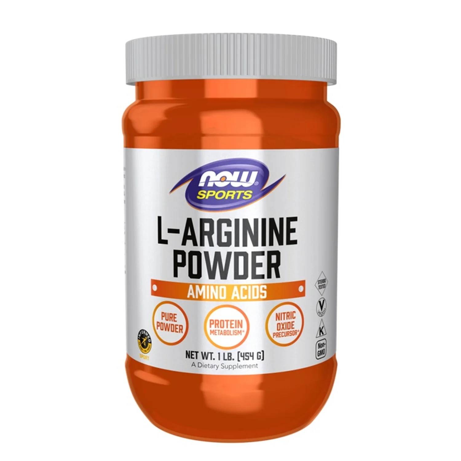 NOW Foods L-Arginine, Powder - 454 grams
