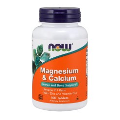 Magnesium & Calcium with Zinc and Vitamin D3 - 100 tablets