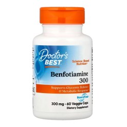 Benfotiamine with BenfoPure, 300mg - 60 vcaps
