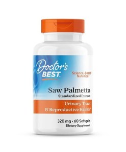 Saw Palmetto Standardized Extract, 320mg - 60 softgels
