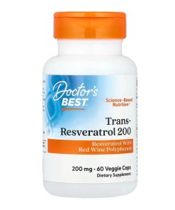 Trans-Resveratrol, 200mg - 60 vcaps