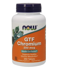 GTF Chromium, 200mcg - 250 tablets