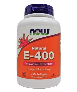Vitamin E-400, Natural - 250 softgels