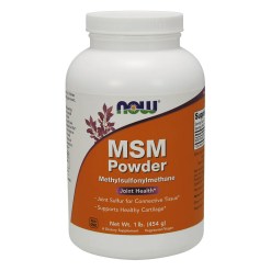 NOW Foods MSM Methylsulphonylmethane, Powder - 454 grams