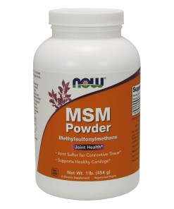 MSM Methylsulphonylmethane, Powder - 454 grams