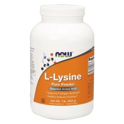 L-Lysine, 1000mg (Powder) - 454 grams