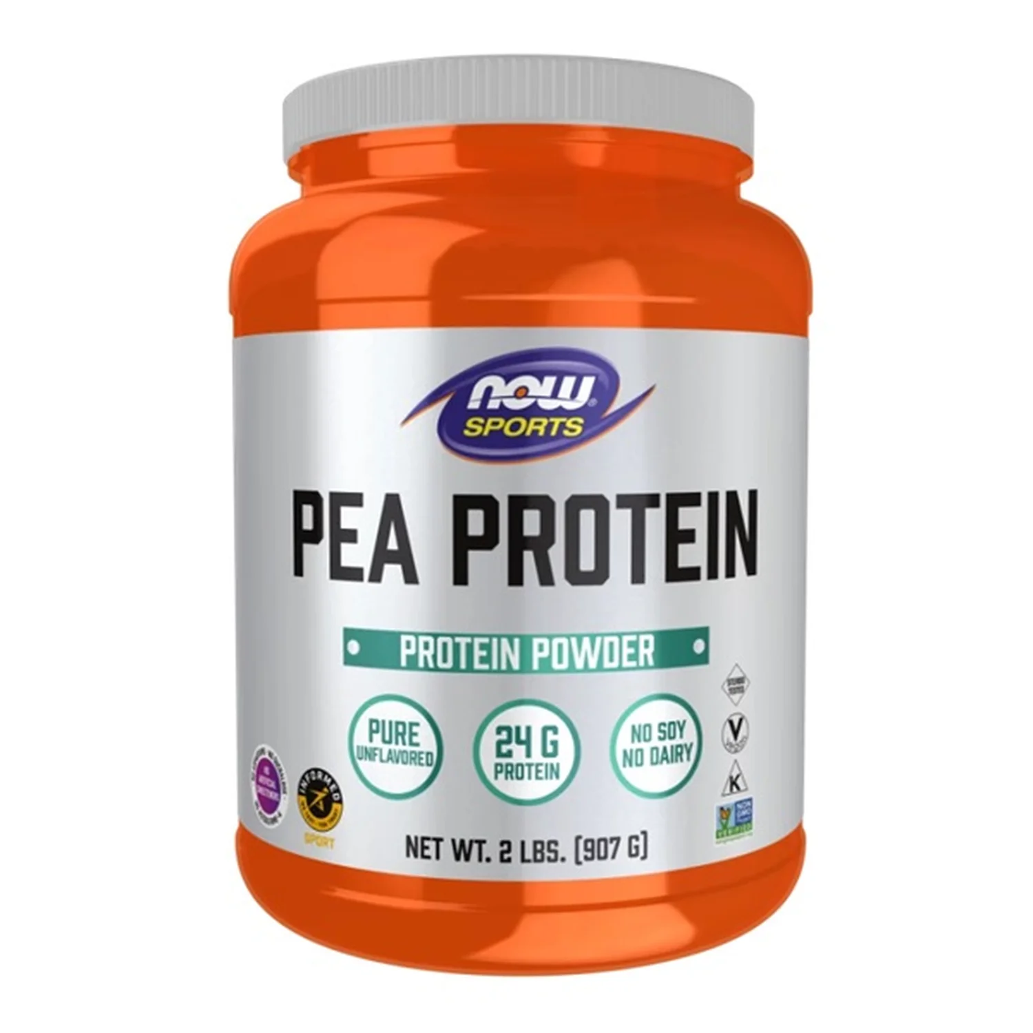 NOW Foods Pea Protein, Unflavored - 907 grams
