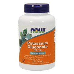 Potassium Gluconate, 99mg - 250 tablets