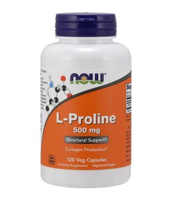 L-Proline, 500mg - 120 vcaps