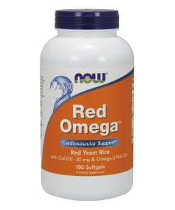 Red Omega (Red Yeast Rice) - 180 softgels