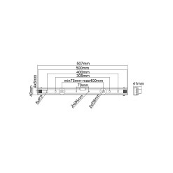 Multibrackets M Universal Wallmount Black Small - image 6