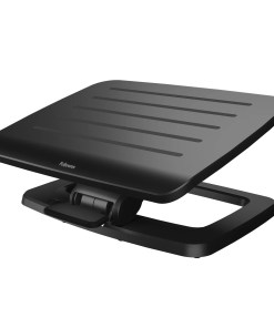 Fellowes Foot Rest Under Desk - Hana LT Foot Support Ergonomic Foot Rest - Foot Rest Stool for Office & Home Use - Black
