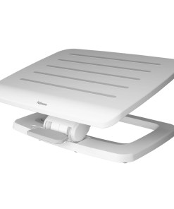 Fellowes Foot Rest Under Desk - Hana LT Foot Support Ergonomic Foot Rest - Foot Rest Stool for Office & Home Use - White