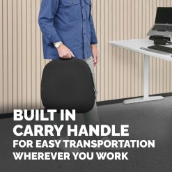 Fellowes Seat Cushion for Office Chair Breyta Wedge Seat Cushion with Coccyx Cut Out - image 7
