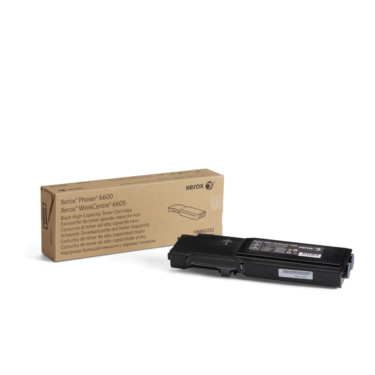 Xerox Genuine Phaser™ 6600, WorkCentre™ 6605 Black Toner Cartridge
