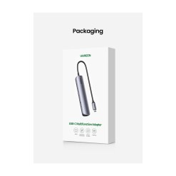 Ugreen 10919 laptop dock/port replicator Wired USB 3.2 Gen 1 (3.1 Gen 1) Type-C Grey - image 9