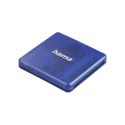 Hama 00124131 card reader USB 2.0 Blue