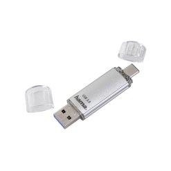Hama C-Laeta USB flash drive 16 GB USB Type-A / USB Type-C 3.2 Gen 1 (3.1 Gen 1) Silver - image 2