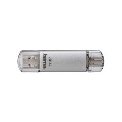 Hama C-Laeta USB flash drive 32 GB USB Type-A / USB Type-C 3.2 Gen 1 (3.1 Gen 1) Silver - image 3