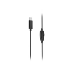 Hama HS-USB250 V2 Headset Wired Head-band Office/Call center USB Type-A Black - image 2
