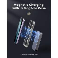 Ugreen 10000mAh Mini Powerbank Wireless 20W with MagSafe grey - image 4