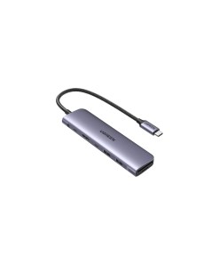 Ugreen 15214 laptop dock/port replicator Wired USB 3.2 Gen 1 (3.1 Gen 1) Type-C Lilac, Metallic