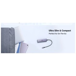 Ugreen 15596 laptop dock/port replicator Wired USB 3.2 Gen 1 (3.1 Gen 1) Type-A + Type-C Aluminium - image 4