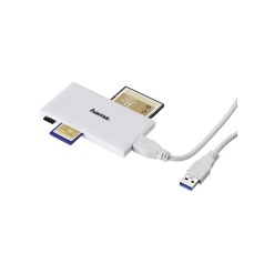 Hama 00181017 card reader USB 3.2 Gen 1 (3.1 Gen 1) White - image 3