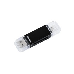 Hama Basic card reader USB 2.0/Micro-USB Black