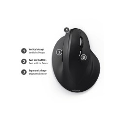 Hama EMC-500 mouse Office Right-hand USB Type-A Optical 1800 DPI - image 5